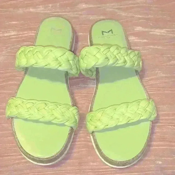 Marc Fisher Mules & Slides | Jaime Flat Espadrille Slip On - Picture 1 of 8